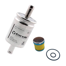 Комплект фільтрів грубого та тонкого очищення OMB з гумками та фільтр тонкого очищення вхід вихід 12 мм Комплект фільтрів грубого та тонкого очищення OMB з гумками та фільтр тонкого очищення вхід вихід 12 мм