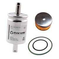 Фільтр тонкого очищення 12х12 та фільтр в редуктор Tomasetto оригінал з 2 гумками AT-07, AT-09, Alaska, Nordic комплект