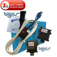 Кабель для діагностики та налаштування ГБО BIGAS Easy Gas Mono 32 на чіпі FTDI