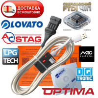Кабель для діагностики та налаштування ГБО Stag KME LPGTech Lovato MRC Digitronic Yota з індикацією сигналу на чипі FTDI Super Profi Кабель для діагностики та налаштування ГБО Stag KME LPGTech Lovato MRC Digitronic Yota з індикацією сигналу на чипі FTDI Super Profi