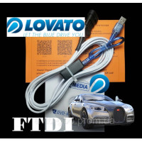 FTDI Кабель шнур Lovato для налаштування ГБО Lovato інтерфейс з індикацією для налаштування Гбо Lovato