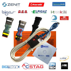 Кабель гбо STAG AEB ZENIT універсальний для 99% гбо 4-го покоління на FTDI чіпі з індикацією