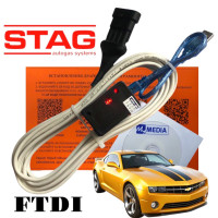 FTDI Кабель шнур для налаштування ГБО STAG інтерфейс з індикацією для налаштування Гбо Stag