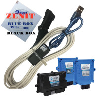 Кабель для діагностики та налаштування ГБО ZENIT BLUE BOX BLACK BOX на чіпі FTDI з індикацією з'єднання