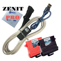 Кабель для діагностики та налаштування ГБО ZENIT PRO ZENIT PRO OBD на чіпі FTDI з індикацією з'єднання