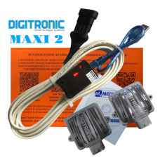 Кабель для діагностики та налаштування ГБО Digitronic Maxi-2 TITAN на FTDI чіпі з індикацією сигналів