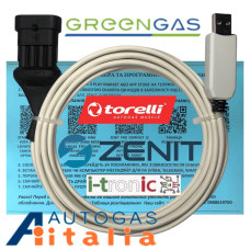 Кабель для налаштування та діагностики ГБО Zenit, Torelli, I-Tronic, Greengas, Nazorati, Autogas Italia