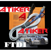 FTDI Кабель шнур Atiker для налаштування ГБО Atiker інтерфейс з індикацією для налаштування ГБО Atiker